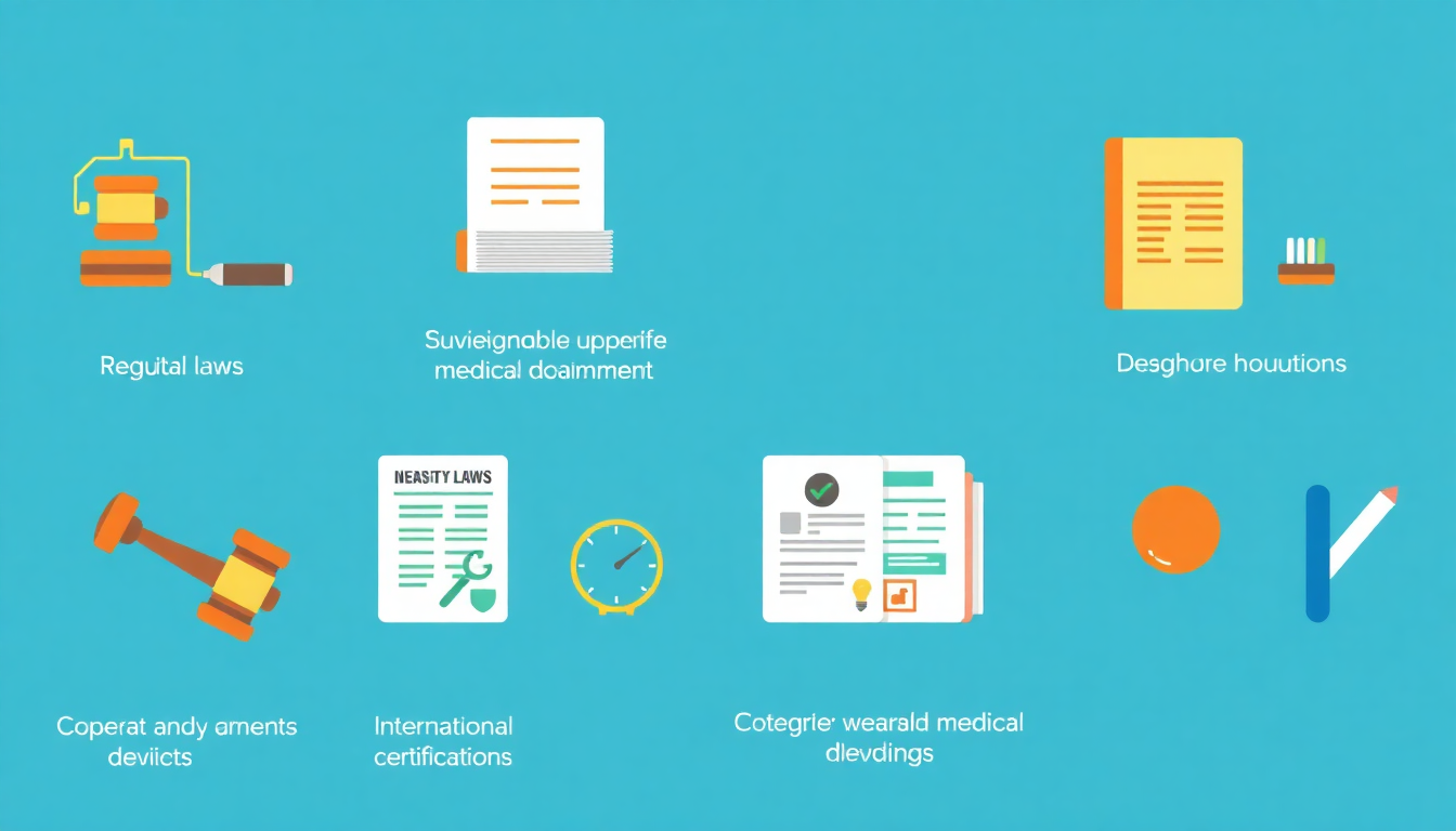 원격진료 법제화와 국제 규제 동향을 나타내는 이미지