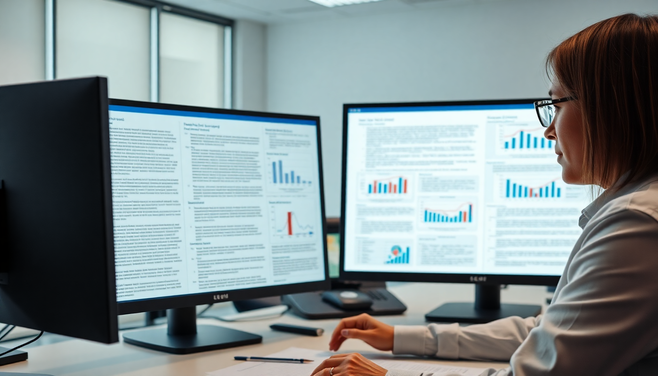 길고 논리적인 문서 작업에 특화된 클로드 AI와 함께 연구 문서를 분석하는 전문가