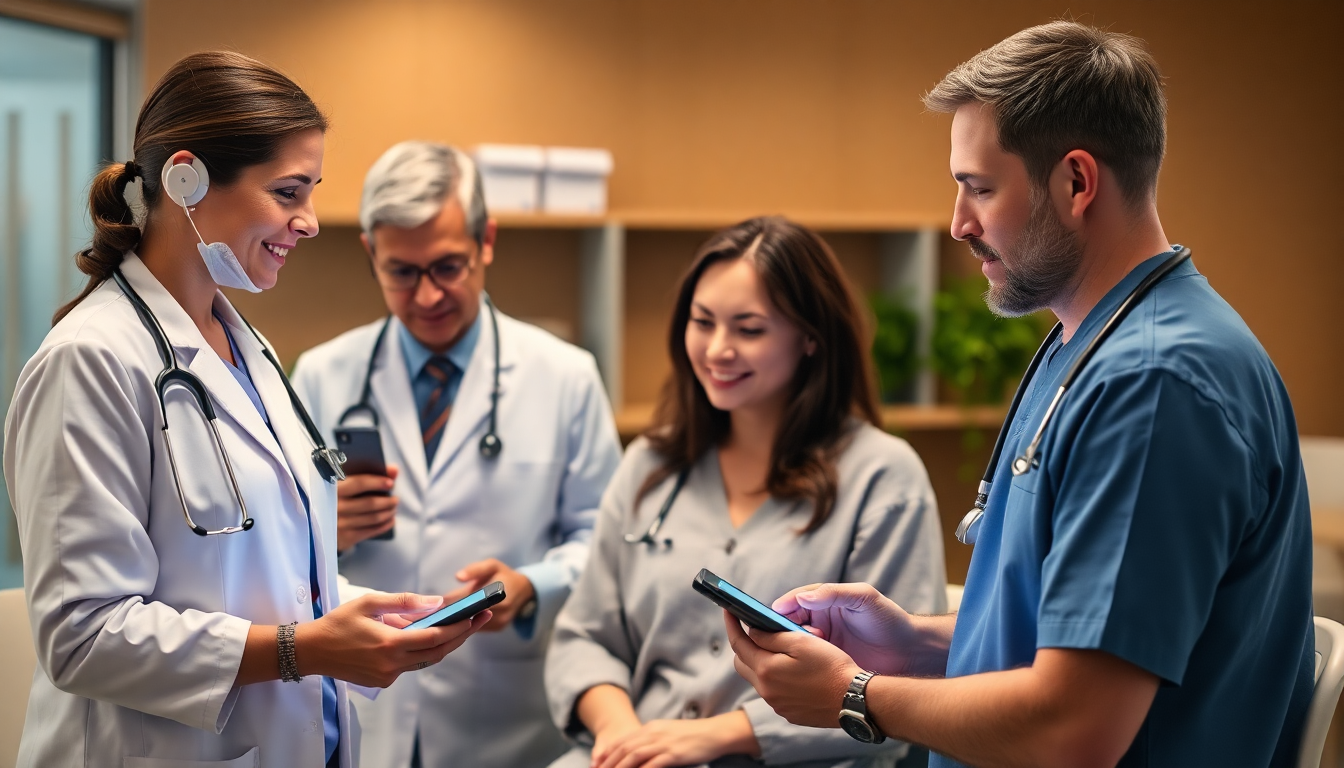 원격진료 웨어러블 솔루션으로 의료 접근성과 비용 효율성을 구현하는 모습