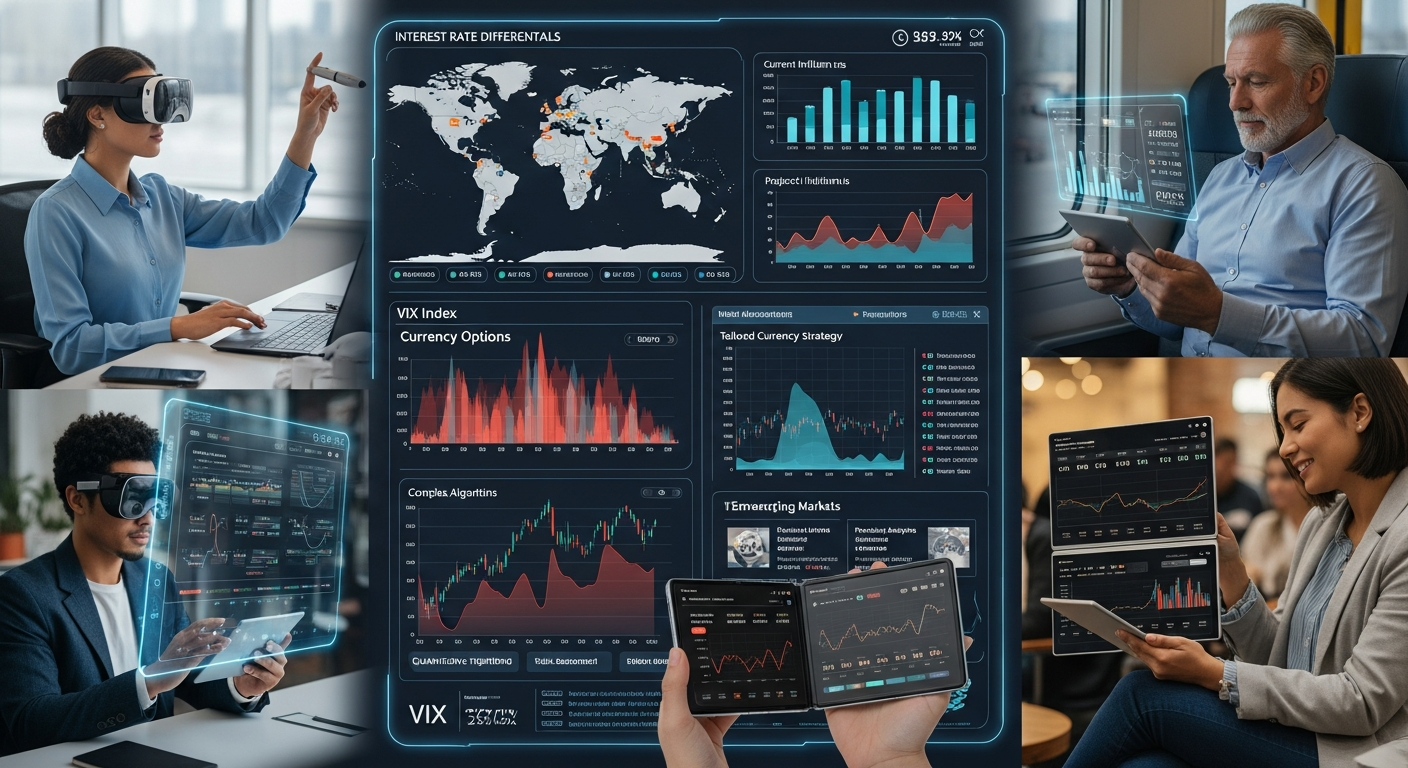 2026년 환율 관리 핵심 원칙과 모니터링 시스템을 표현한 이미지